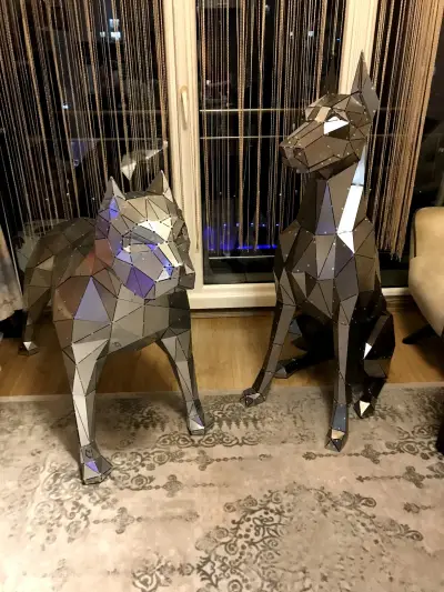 Roe Metal Pitbull & Doberman